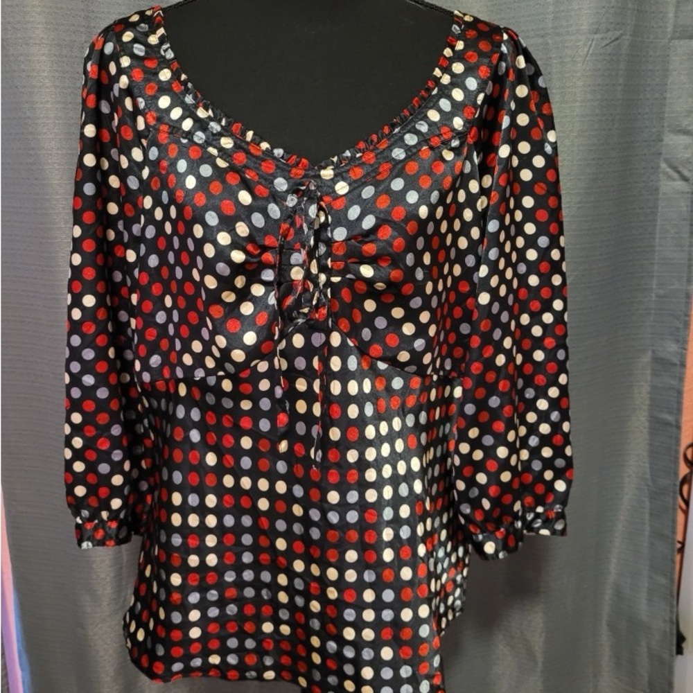 Polka Dot Women's Top